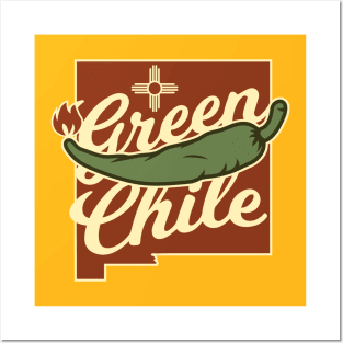 New Mexico Green Chile Posters and Art